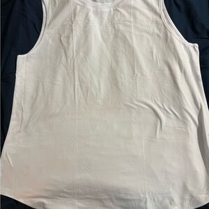 Basic White Sleeveless Tank Top